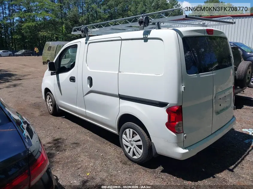 2015 Nissan Nv200 Sv VIN: 3N6CM0KN3FK708770 Lot: 45220935