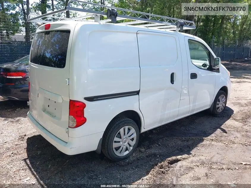2015 Nissan Nv200 Sv VIN: 3N6CM0KN3FK708770 Lot: 45220935