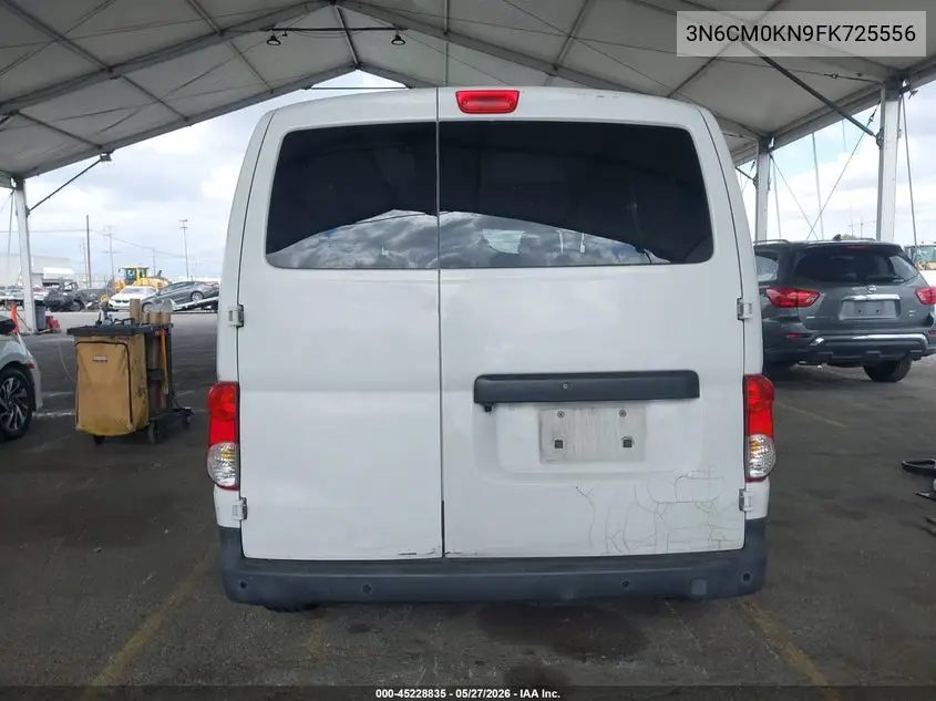 2015 Nissan Nv200 Sv VIN: 3N6CM0KN9FK725556 Lot: 45228835