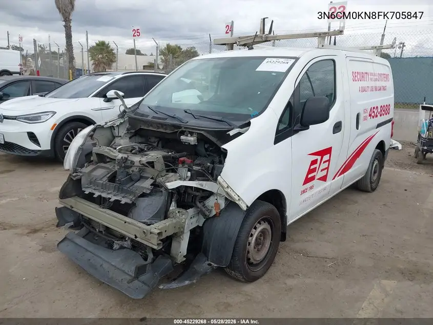 2015 Nissan Nv200 S VIN: 3N6CM0KN8FK705847 Lot: 45229268