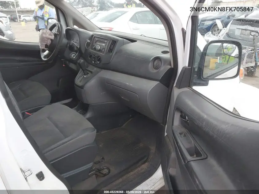2015 Nissan Nv200 S VIN: 3N6CM0KN8FK705847 Lot: 45229268
