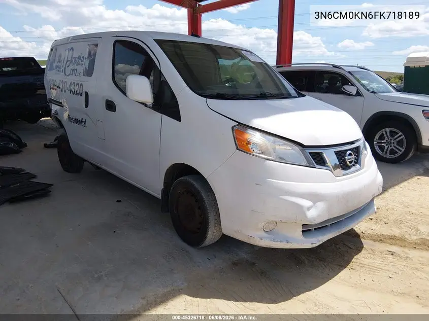 2015 Nissan Nv200 Sv VIN: 3N6CM0KN6FK718189 Lot: 45326718