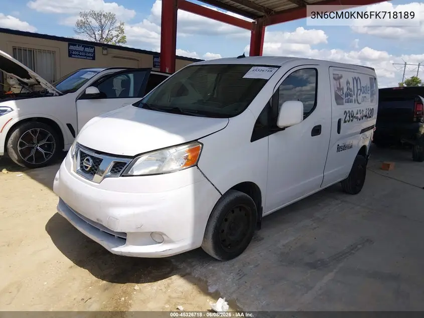 2015 Nissan Nv200 Sv VIN: 3N6CM0KN6FK718189 Lot: 45326718