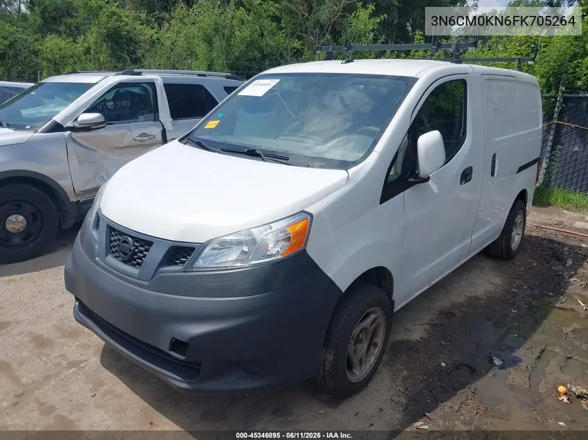 2015 Nissan Nv200 Sv VIN: 3N6CM0KN6FK705264 Lot: 45346895