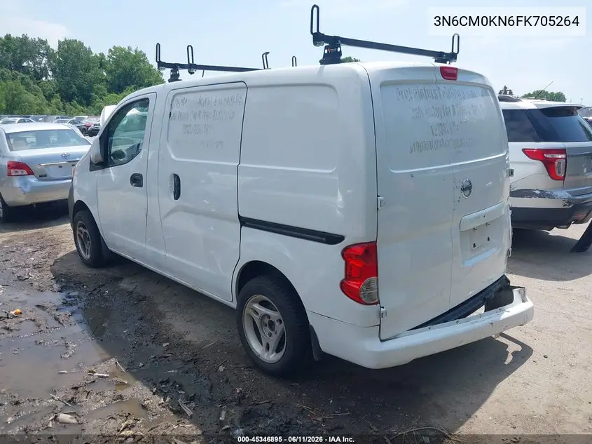 2015 Nissan Nv200 Sv VIN: 3N6CM0KN6FK705264 Lot: 45346895