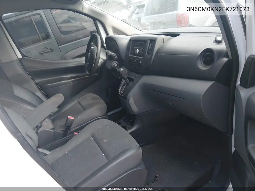 2015 Nissan Nv200 S/Sv VIN: 3N6CM0KN2FK721073 Lot: 45349958
