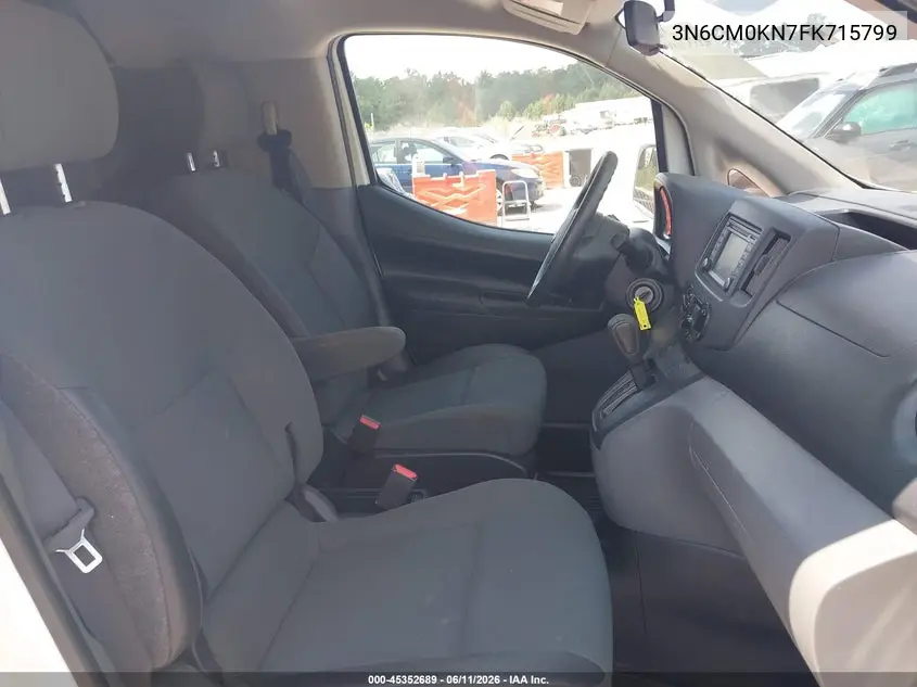 2015 Nissan Nv200 Sv VIN: 3N6CM0KN7FK715799 Lot: 45352689