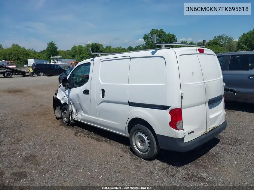 2015 Nissan Nv200 Sv VIN: 3N6CM0KN7FK695618 Lot: 45408689