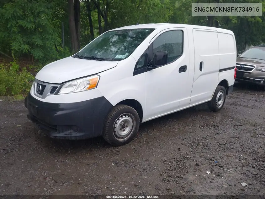 2015 Nissan Nv200 S VIN: 3N6CM0KN3FK734916 Lot: 45429427