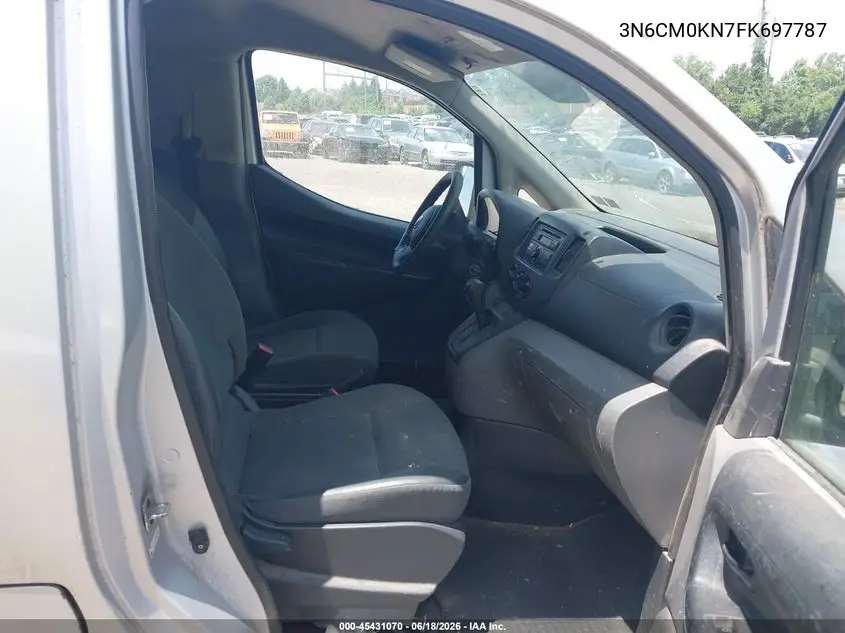 2015 Nissan Nv200 S VIN: 3N6CM0KN7FK697787 Lot: 45431070