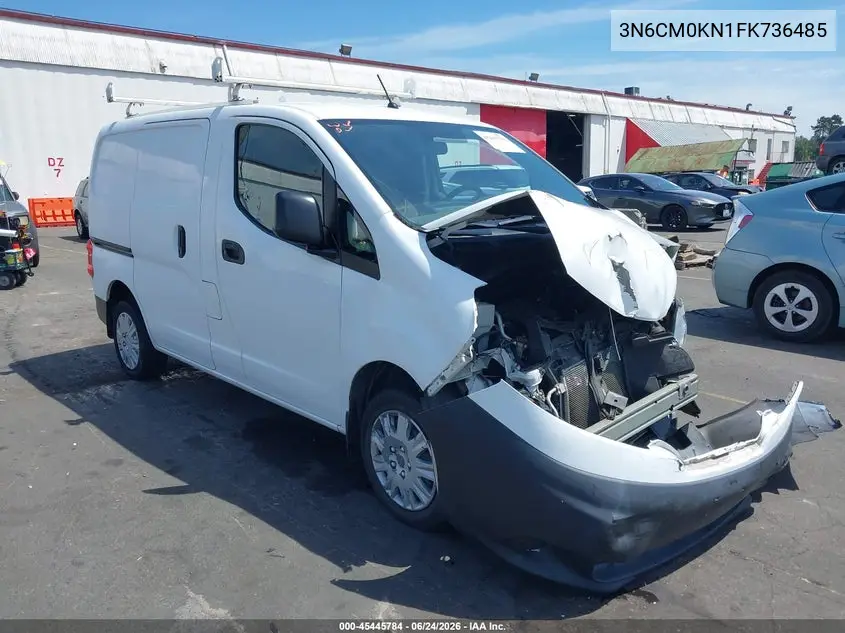 2015 Nissan Nv200 S VIN: 3N6CM0KN1FK736485 Lot: 45445784