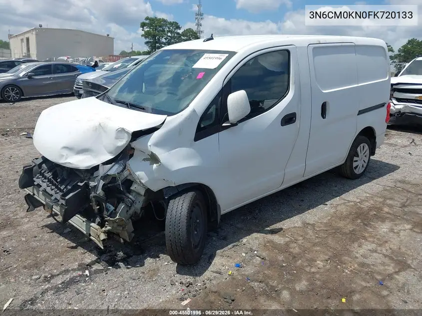 2015 Nissan Nv200 Sv VIN: 3N6CM0KN0FK720133 Lot: 45501996
