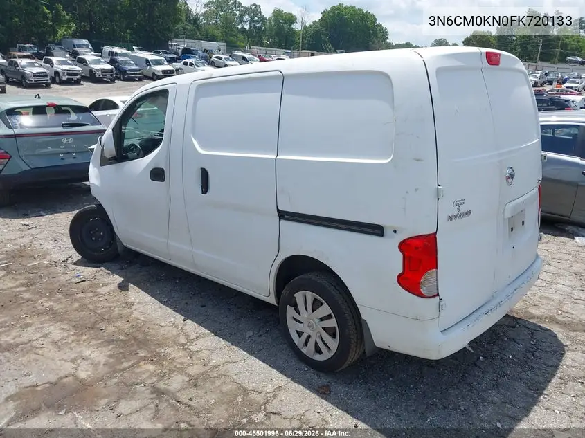 2015 Nissan Nv200 Sv VIN: 3N6CM0KN0FK720133 Lot: 45501996