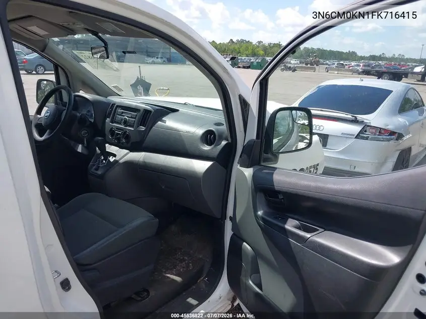 2015 Nissan Nv200 S/Sv VIN: 3N6CM0KN1FK716415 Lot: 45536822