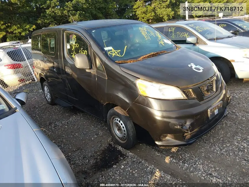 2015 Nissan Nv200 Taxi VIN: 3N8CM0JT7FK718712 Lot: 45598170