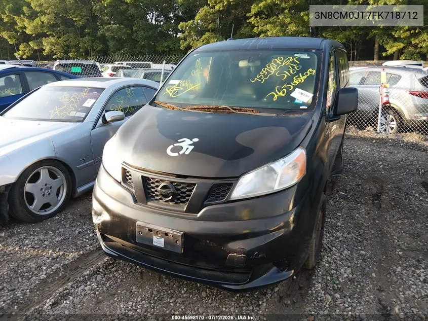 2015 Nissan Nv200 Taxi VIN: 3N8CM0JT7FK718712 Lot: 45598170