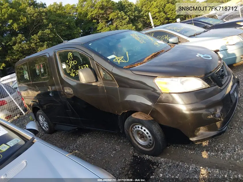 2015 Nissan Nv200 Taxi VIN: 3N8CM0JT7FK718712 Lot: 45598170