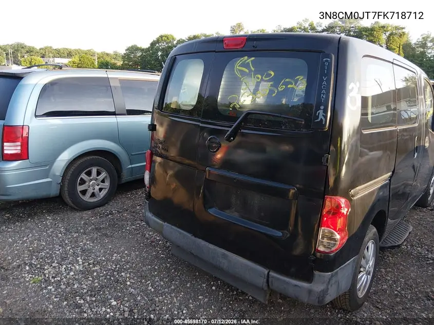 2015 Nissan Nv200 Taxi VIN: 3N8CM0JT7FK718712 Lot: 45598170