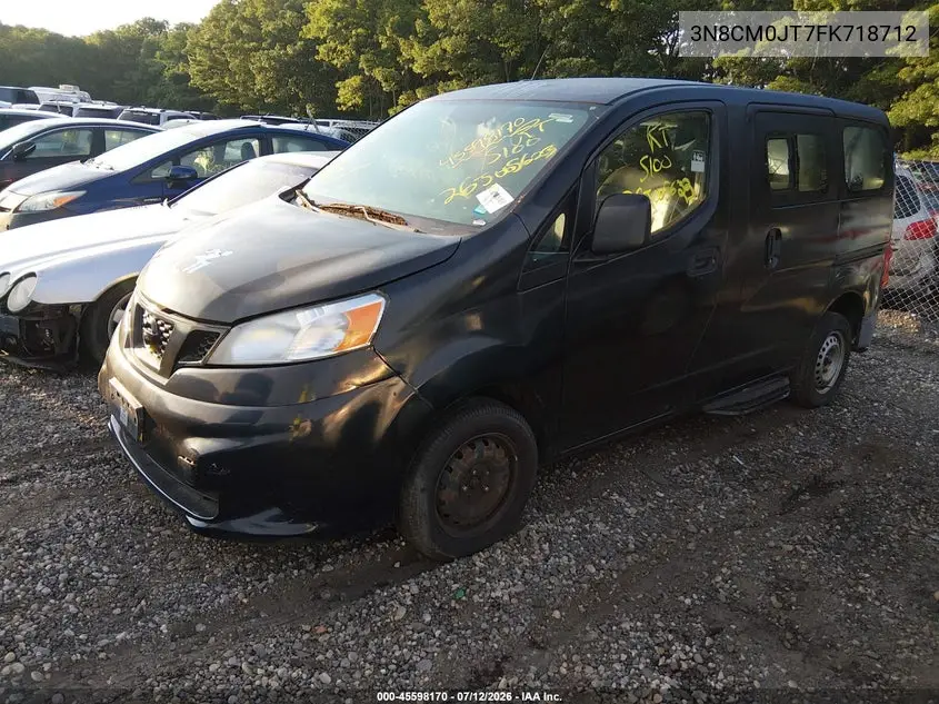 2015 Nissan Nv200 Taxi VIN: 3N8CM0JT7FK718712 Lot: 45598170