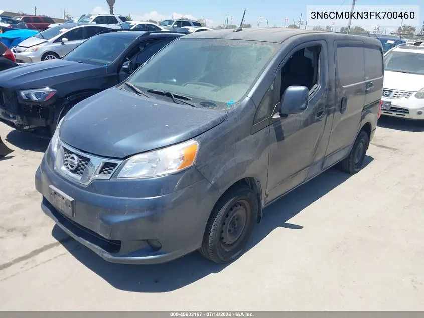 2015 Nissan Nv200 Sv VIN: 3N6CM0KN3FK700460 Lot: 45632167