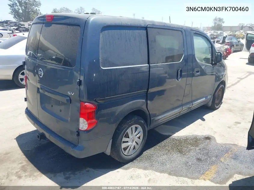 2015 Nissan Nv200 Sv VIN: 3N6CM0KN3FK700460 Lot: 45632167