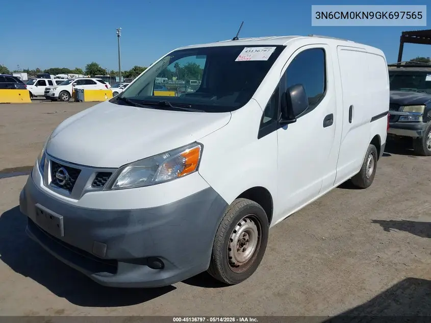 2016 Nissan Nv200 S VIN: 3N6CM0KN9GK697565 Lot: 45136797
