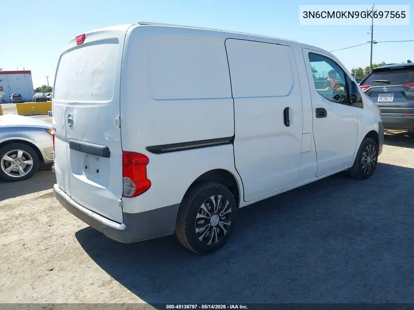 2016 Nissan Nv200 S VIN: 3N6CM0KN9GK697565 Lot: 45136797