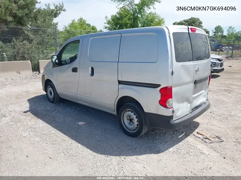 2016 Nissan Nv200 Sv VIN: 3N6CM0KN7GK694096 Lot: 45242082