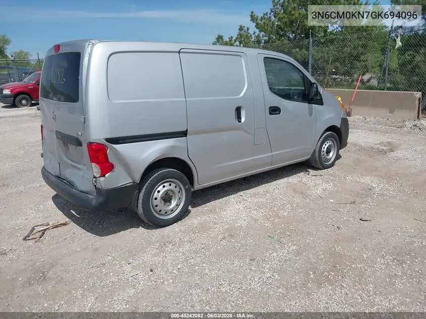2016 Nissan Nv200 Sv VIN: 3N6CM0KN7GK694096 Lot: 45242082
