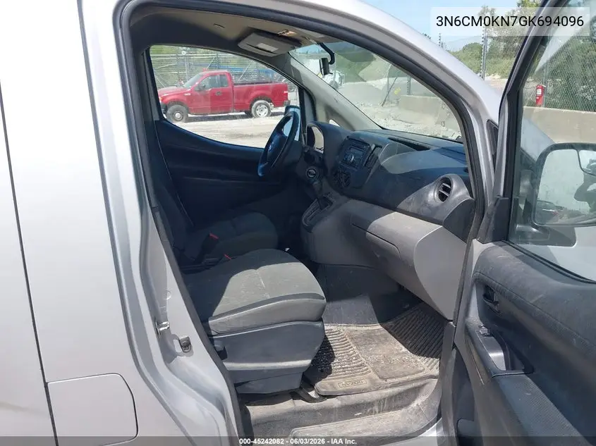 2016 Nissan Nv200 Sv VIN: 3N6CM0KN7GK694096 Lot: 45242082