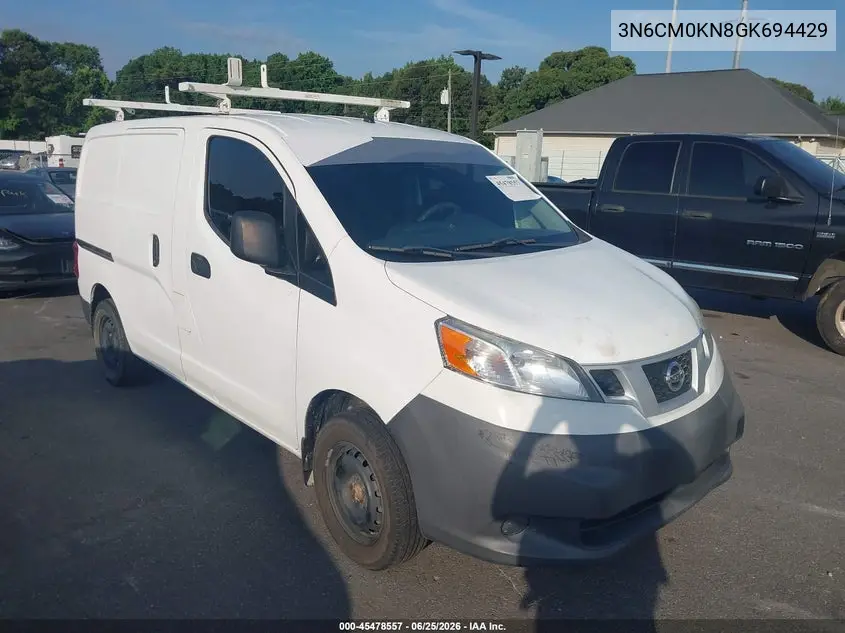 2016 Nissan Nv200 Sv VIN: 3N6CM0KN8GK694429 Lot: 45478557