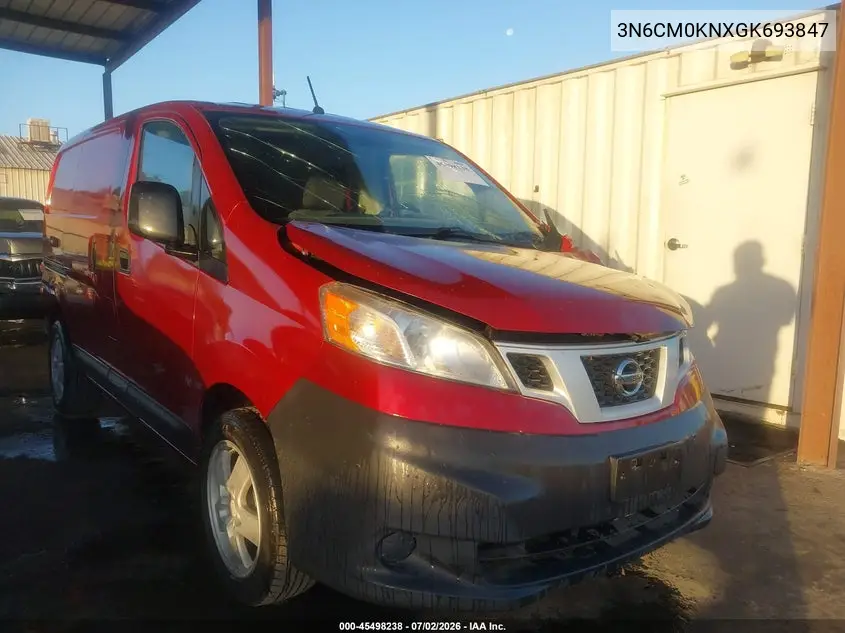 2016 Nissan Nv200 Sv VIN: 3N6CM0KNXGK693847 Lot: 45498238