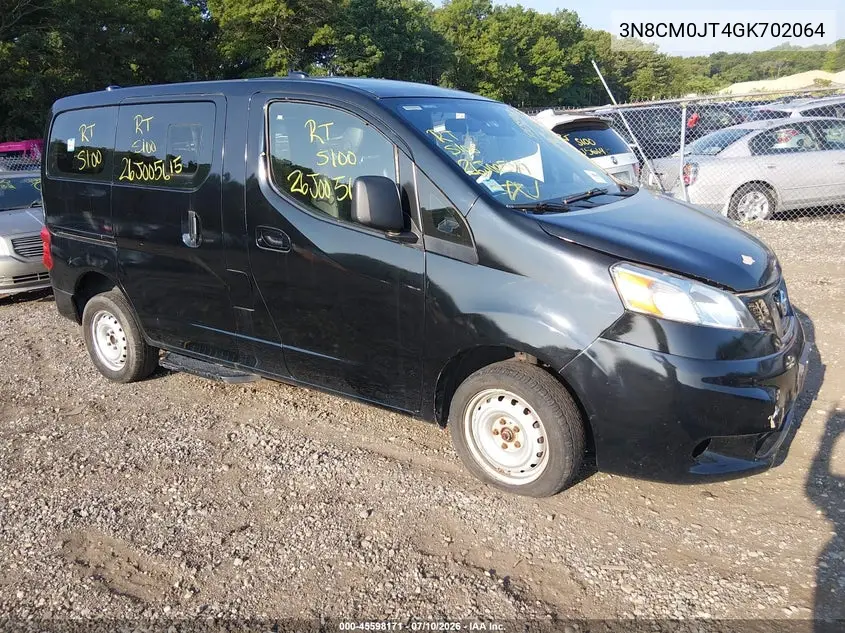 2016 Nissan Nv200 Taxi VIN: 3N8CM0JT4GK702064 Lot: 45598171