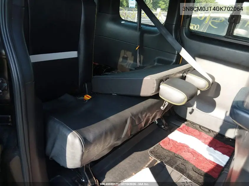 2016 Nissan Nv200 Taxi VIN: 3N8CM0JT4GK702064 Lot: 45598171