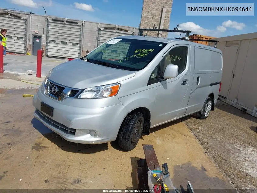 2017 Nissan Nv200 Sv VIN: 3N6CM0KNXHK694644 Lot: 45032403
