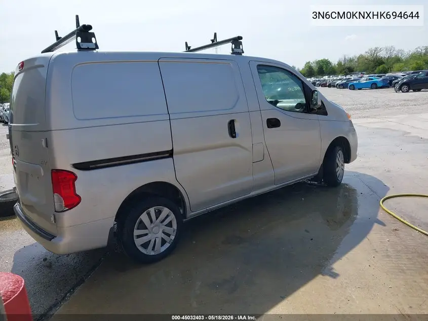2017 Nissan Nv200 Sv VIN: 3N6CM0KNXHK694644 Lot: 45032403