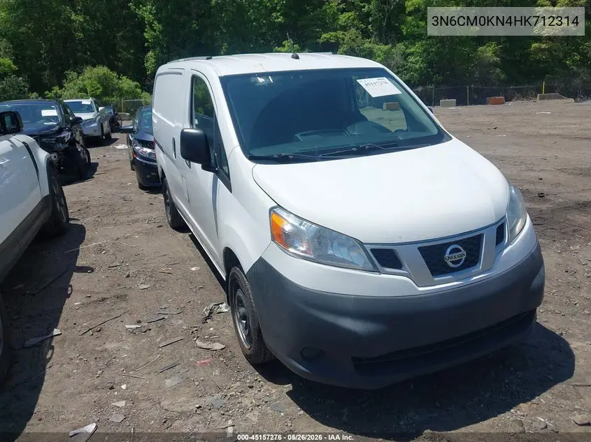 2017 Nissan Nv200 S VIN: 3N6CM0KN4HK712314 Lot: 45157276