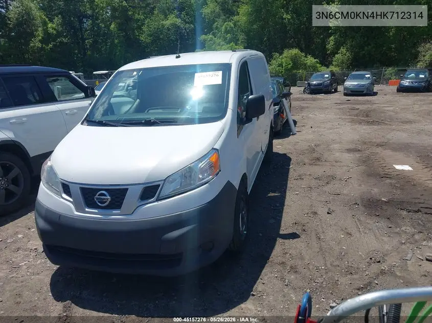 2017 Nissan Nv200 S VIN: 3N6CM0KN4HK712314 Lot: 45157276