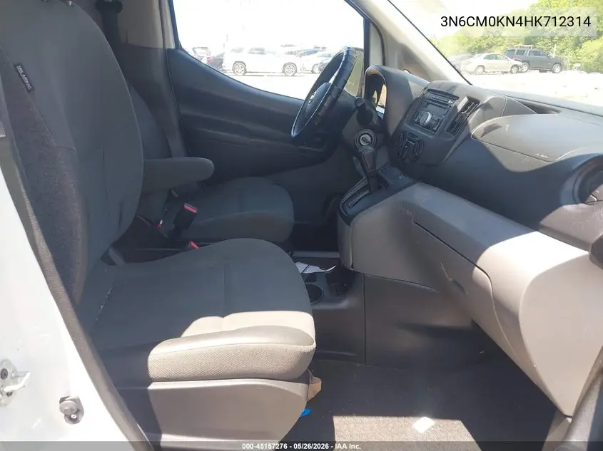 2017 Nissan Nv200 S VIN: 3N6CM0KN4HK712314 Lot: 45157276