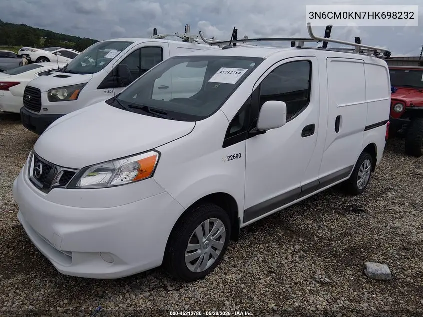 2017 Nissan Nv200 Sv VIN: 3N6CM0KN7HK698232 Lot: 45212780
