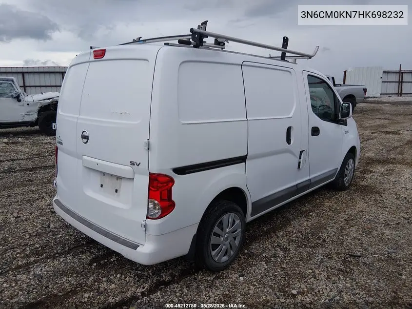 2017 Nissan Nv200 Sv VIN: 3N6CM0KN7HK698232 Lot: 45212780