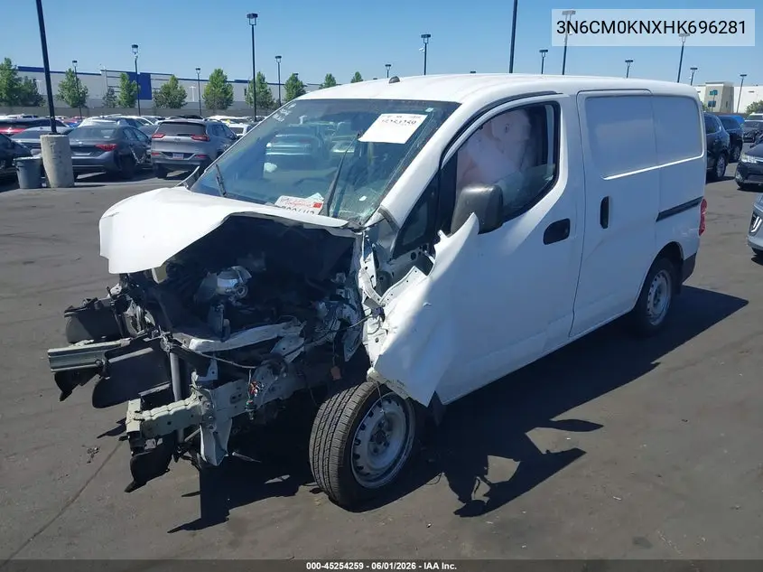 2017 Nissan Nv200 S VIN: 3N6CM0KNXHK696281 Lot: 45254259