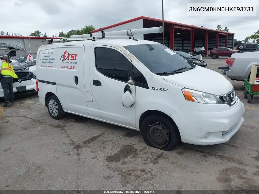 2017 Nissan Nv200 Sv VIN: 3N6CM0KN0HK693731 Lot: 45297662
