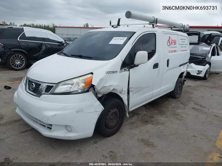 2017 Nissan Nv200 Sv VIN: 3N6CM0KN0HK693731 Lot: 45297662
