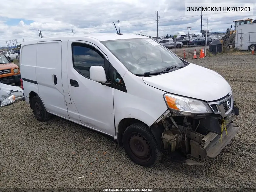 2017 Nissan Nv200 Sv VIN: 3N6CM0KN1HK703201 Lot: 45324680