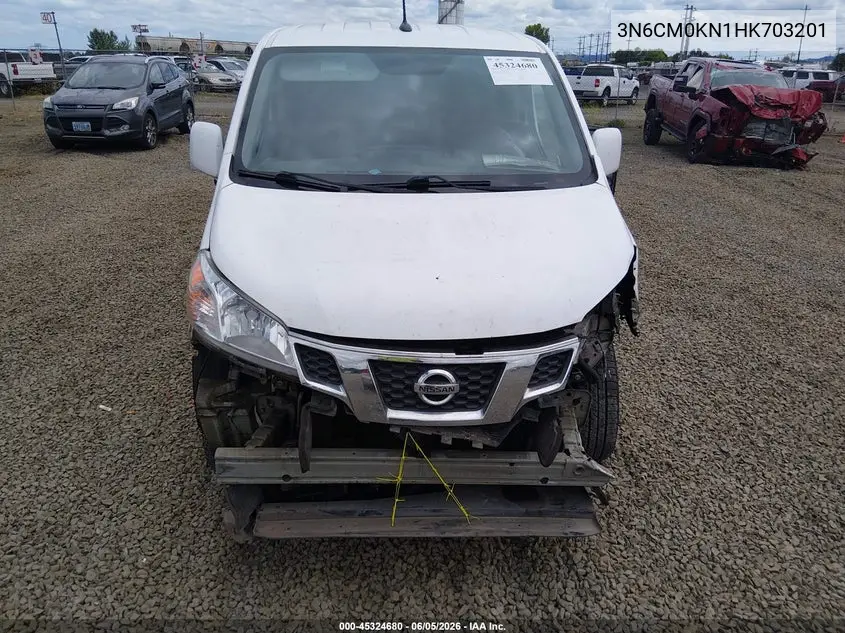 2017 Nissan Nv200 Sv VIN: 3N6CM0KN1HK703201 Lot: 45324680