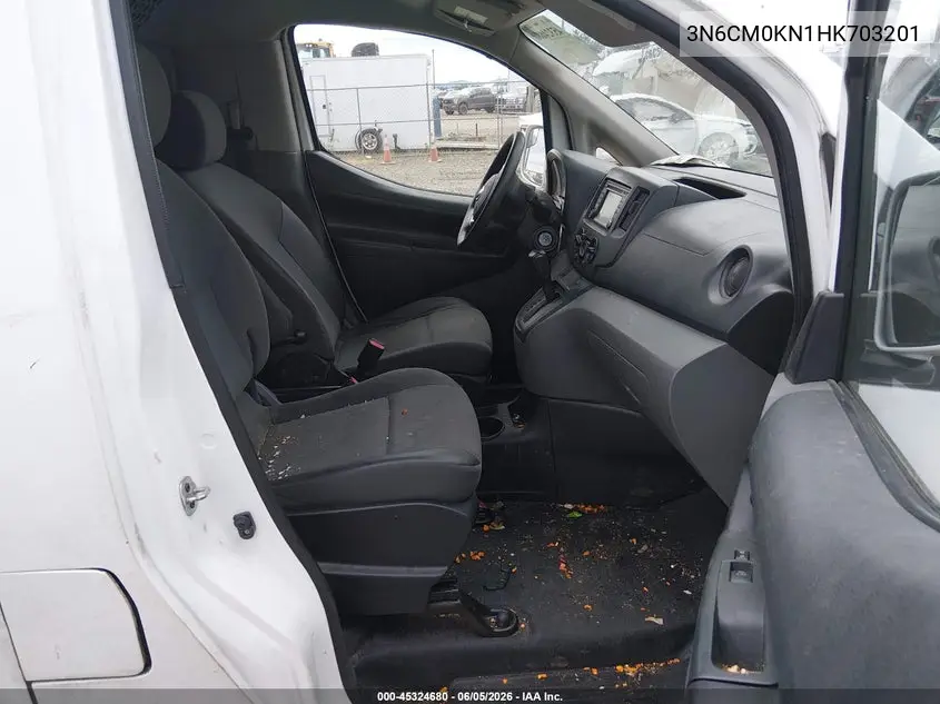 2017 Nissan Nv200 Sv VIN: 3N6CM0KN1HK703201 Lot: 45324680