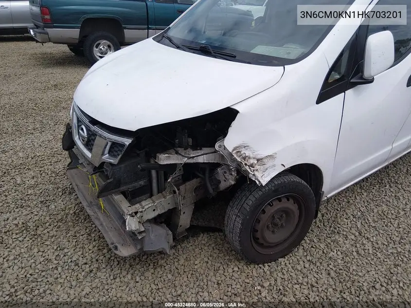 2017 Nissan Nv200 Sv VIN: 3N6CM0KN1HK703201 Lot: 45324680