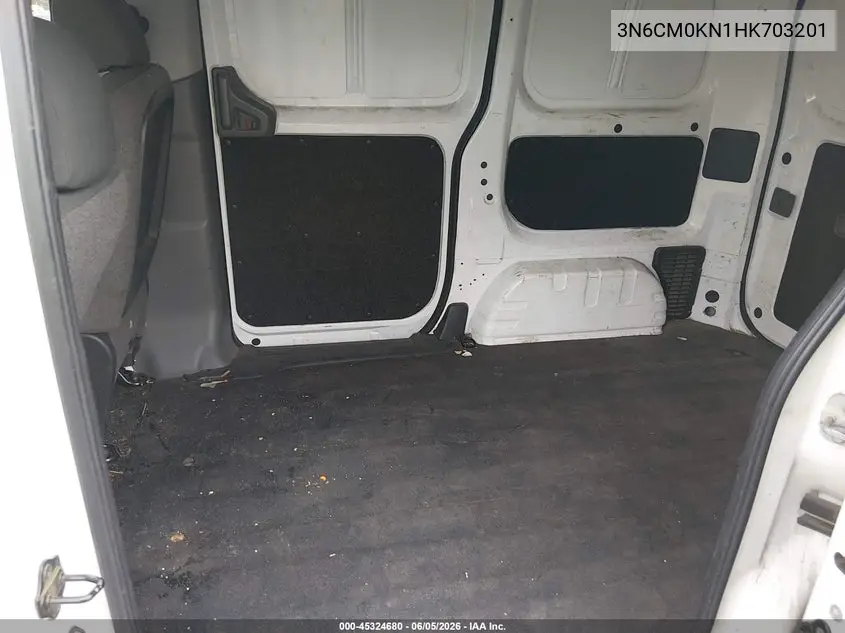 2017 Nissan Nv200 Sv VIN: 3N6CM0KN1HK703201 Lot: 45324680