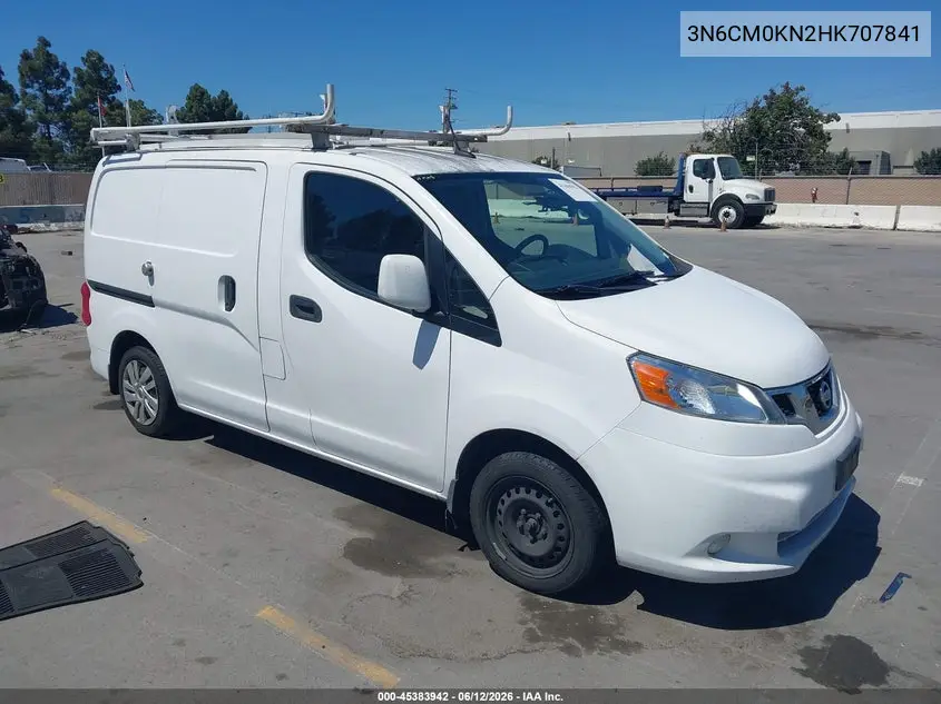 2017 Nissan Nv200 Sv VIN: 3N6CM0KN2HK707841 Lot: 45383942